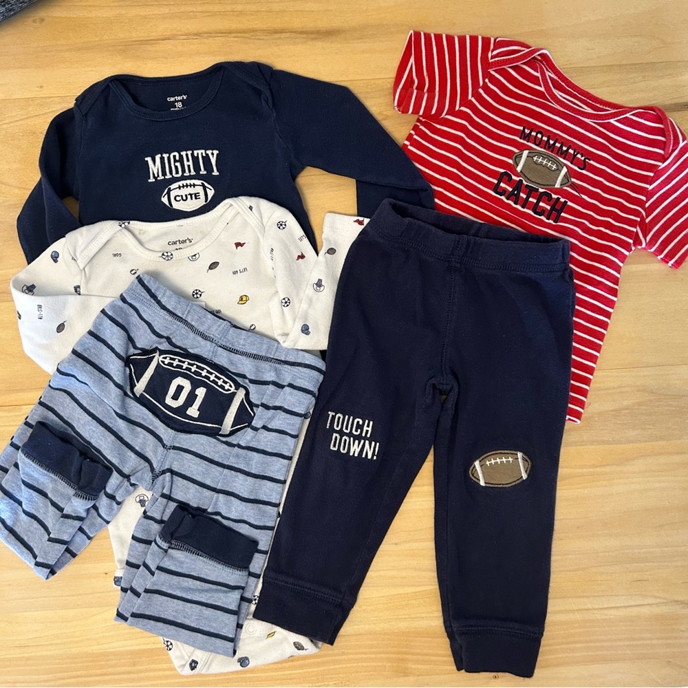 Baby Boy Football Outfit Sets
